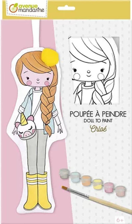 Bambola da colorare - Chloè