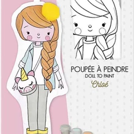 Bambola da colorare - Chloè
