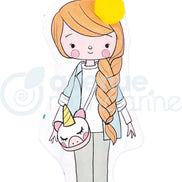 Bambola da colorare - Chloè