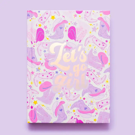 Taccuino copertina rigida - let's go girl