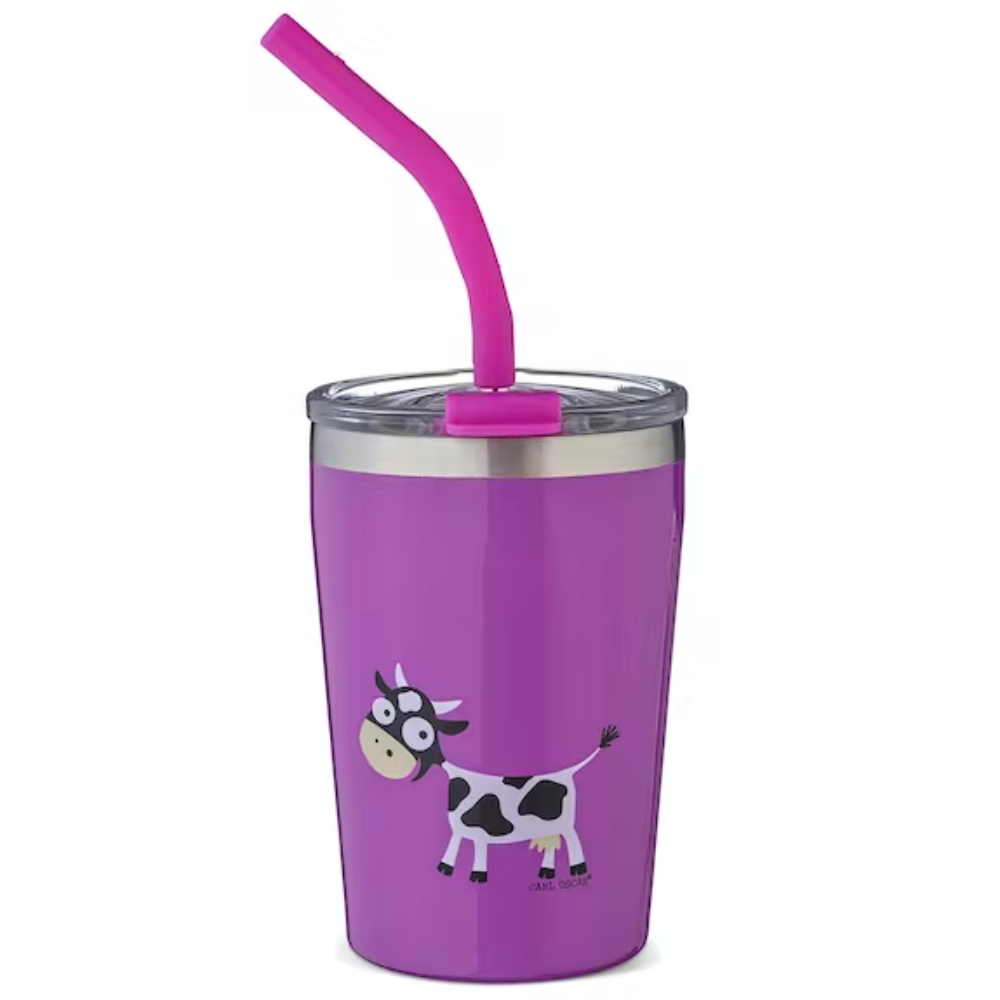Bicchiere termico con cannuccia per bambini Carl Oscar