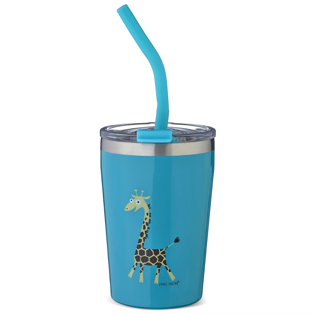 Bicchiere termico con cannuccia per bambini Carl Oscar