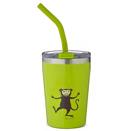 Bicchiere termico con cannuccia per bambini Carl Oscar