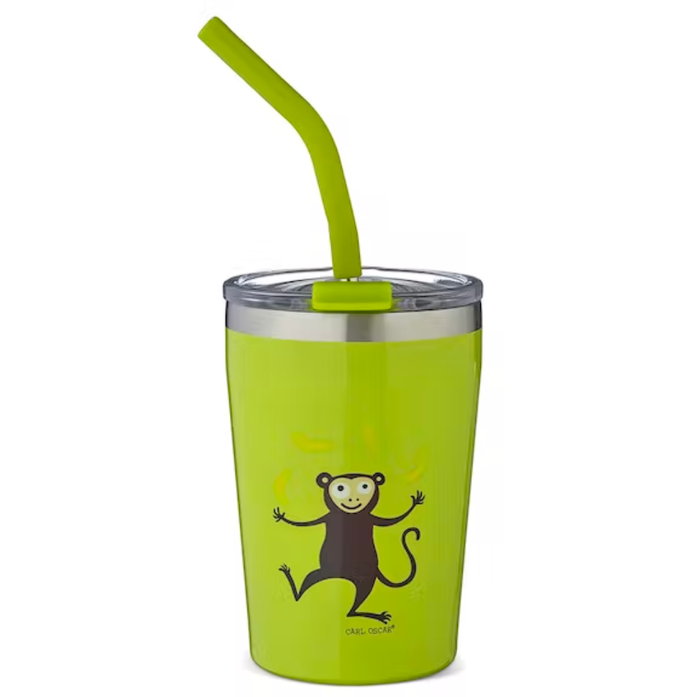 Bicchiere termico con cannuccia per bambini Carl Oscar