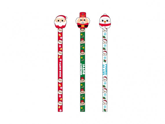 Matita con topper 3D Natale - Itotal