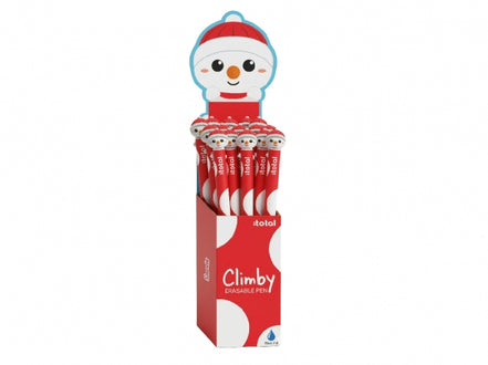 Penna Cancellabile Climby Pupazzo di Neve - Itotal