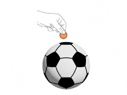 Salvadanaio football - Itotal