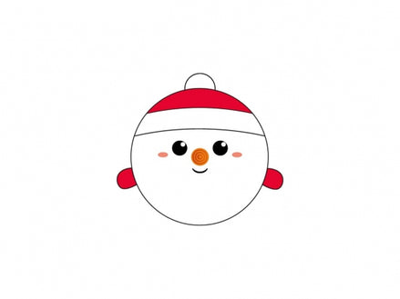 Cuscino Squishy Snowman - Itotal