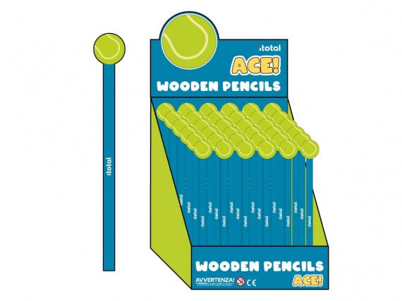 Matita con topper 3D Tennis - Itotal