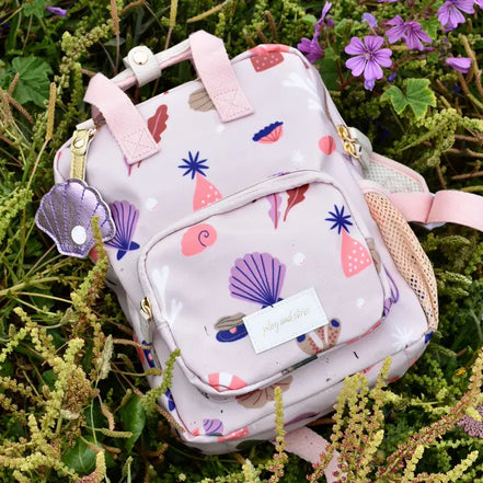 Zaini bimbi Shells colore rosa