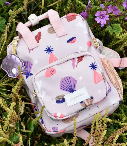 Zaini bimbi Shells colore rosa